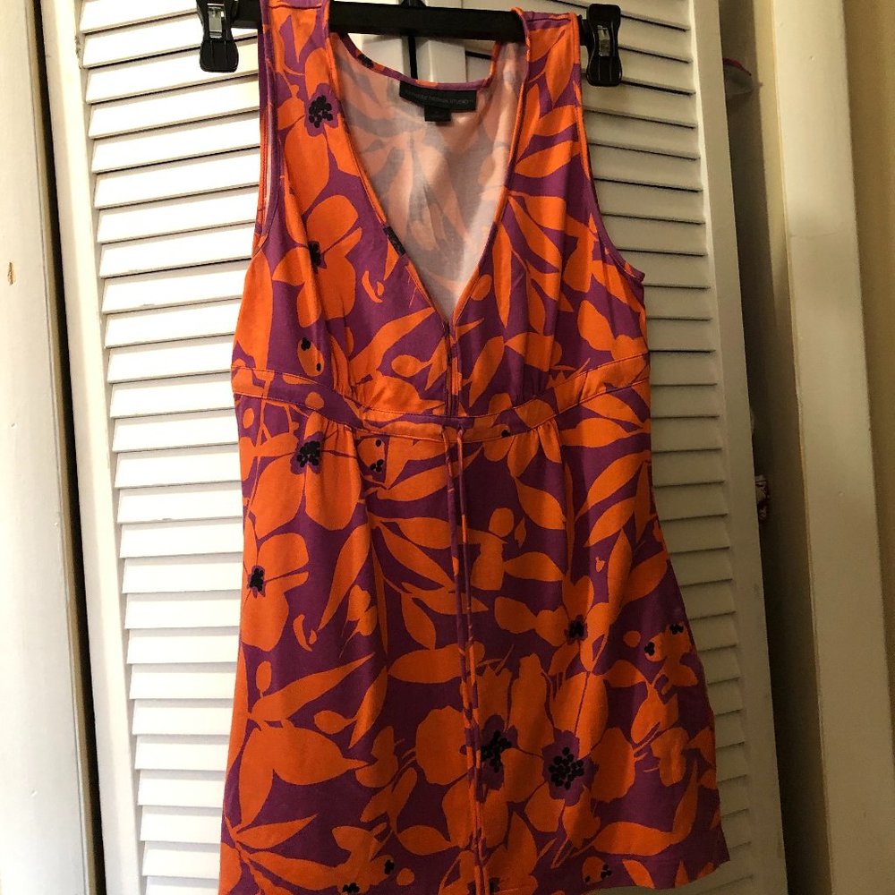 Women’s Small Tank Top Multicolored  V Neck from Express Design Studio